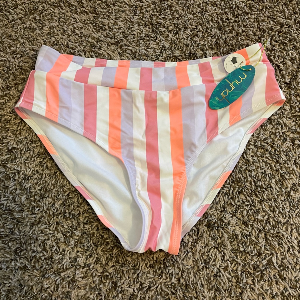 Mynah brand high-waist swim bottoms